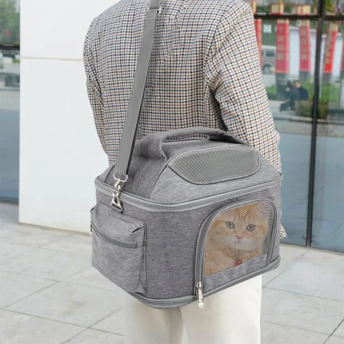 Cat Dog Carrier Backpack Carrier  Breathable Mesh